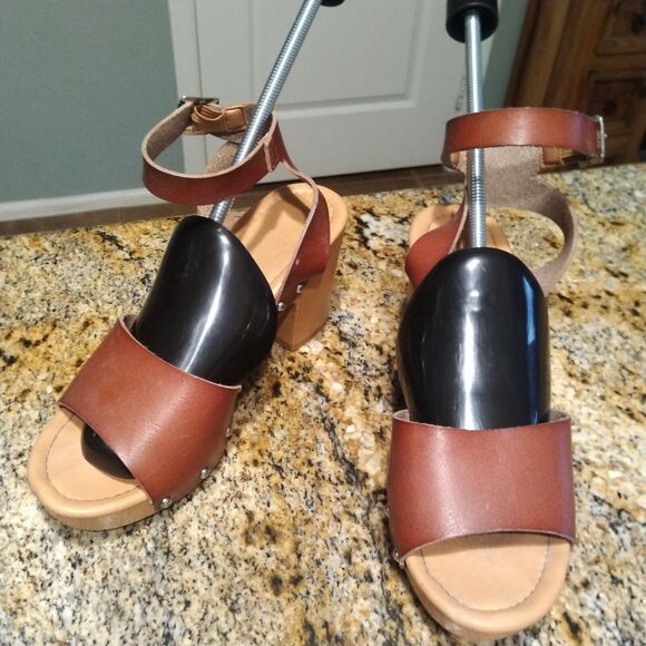 Dunes Sunny Leather Sandal Memory Foam Insole & LiteSole Women's Sz 7.5 - Picture 12 of 12
